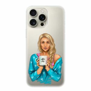 Odolné silikonové pouzdro iSaprio - Coffe Now - Blond - iPhone 16 Pro Max obraz