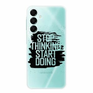 Odolné silikonové pouzdro iSaprio - Start Doing - black - Samsung Galaxy A16 5G obraz