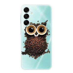 Odolné silikonové pouzdro iSaprio - Owl And Coffee - Samsung Galaxy A16 5G obraz