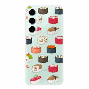 Odolné silikonové pouzdro iSaprio - Sushi Pattern - Samsung Galaxy S24 FE obraz