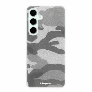 Odolné silikonové pouzdro iSaprio - Gray Camuflage 02 - Samsung Galaxy S24 FE obraz