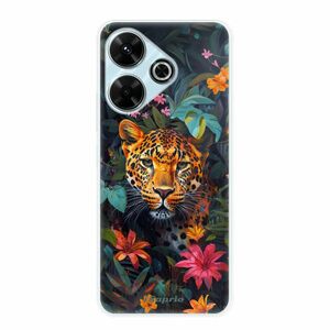 Odolné silikonové pouzdro iSaprio - Flower Jaguar - Xiaomi Redmi 13 obraz