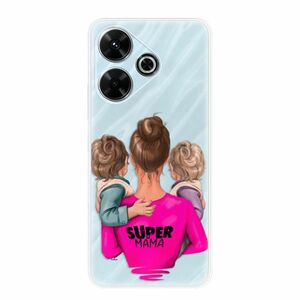 Odolné silikonové pouzdro iSaprio - Super Mama - Two Boys - Xiaomi Redmi 13 obraz