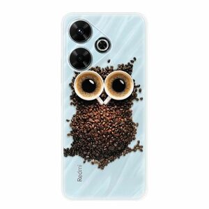 Odolné silikonové pouzdro iSaprio - Owl And Coffee - Xiaomi Redmi 13 obraz