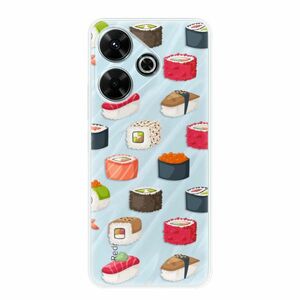 Odolné silikonové pouzdro iSaprio - Sushi Pattern - Xiaomi Redmi 13 obraz