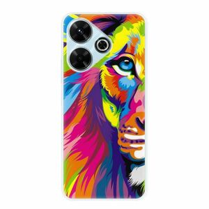 Odolné silikonové pouzdro iSaprio - Rainbow Lion - Xiaomi Redmi 13 obraz