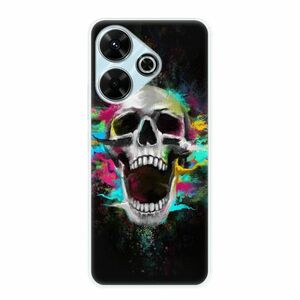 Odolné silikonové pouzdro iSaprio - Skull in Colors - Xiaomi Redmi 13 obraz