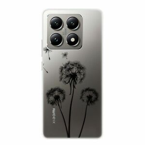 Odolné silikonové pouzdro iSaprio - Three Dandelions - black - Xiaomi 14T obraz