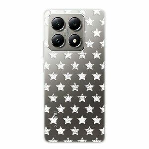 Odolné silikonové pouzdro iSaprio - Stars Pattern - white - Xiaomi 14T obraz