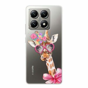 Odolné silikonové pouzdro iSaprio - Lady Giraffe - Xiaomi 14T obraz