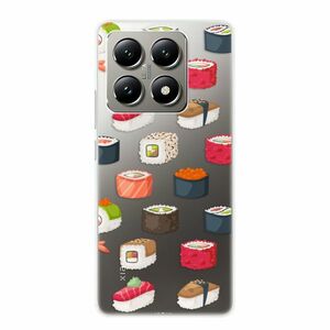 Odolné silikonové pouzdro iSaprio - Sushi Pattern - Xiaomi 14T obraz