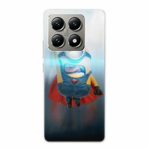 Odolné silikonové pouzdro iSaprio - Mimons Superman 02 - Xiaomi 14T obraz