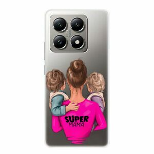 Odolné silikonové pouzdro iSaprio - Super Mama - Two Boys - Xiaomi 14T Pro obraz