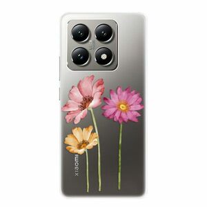 Odolné silikonové pouzdro iSaprio - Three Flowers - Xiaomi 14T Pro obraz