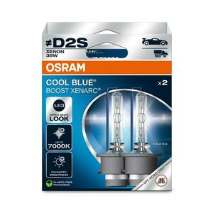 OSRAM D2S 35W P32d-2 COOL BLUE BOOST 7000K 2ks (NO ECE) 66240CBB-2HB obraz