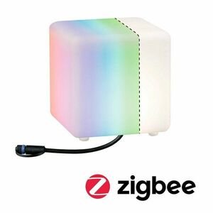 PAULMANN Plug & Shine ZigBee RGBW světelný objekt Cube 2, 8W 24V 942.68 obraz