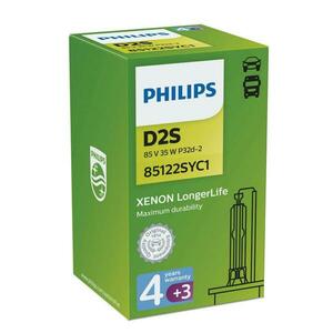 Philips D2S 35W P32d-2 LongerLife Xenon 1ks 85122SYC1 obraz