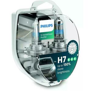 Philips H7 X-treme VISION 12V 12972XVPS2 +150% obraz