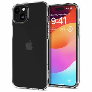 Zadný kryt Spigen Crystal Flex pre Apple iPhone 15 Plus, transparentná obraz