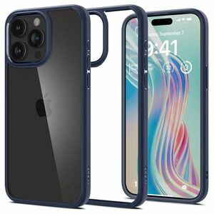 Zadný kryt Spigen Ultra Hybrid pre Apple iPhone 15 Pro, modrá obraz