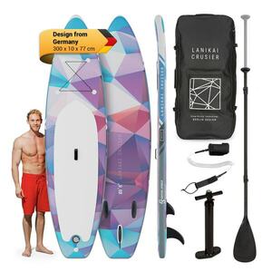 Capital Sports Lanikai Cruiser 9.8, nafukovací paddelboard, souprava se SUP deskou, 305 × 77 × 10 obraz