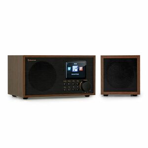 Auna Silver Star Mini Two, internetové rádio DAB+/FM, WiFi, BT, reproduktor TWS obraz