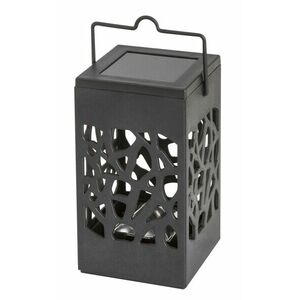 Rabalux Černá LED solární zahradní lampa Mora 0, 07W 8948 obraz