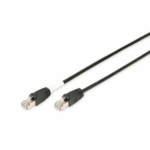 Digitus 5m Cat.6 S/FTP síťový kabel Černá Cat6 DK-1644-050/BL-OD obraz