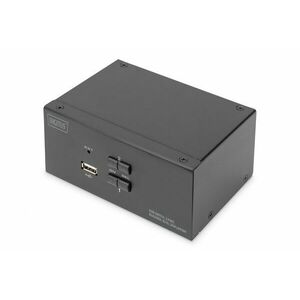 Digitus DS-12862 konzolový (KVM) přepínač Černá DS-12862 obraz