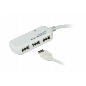 ATEN UE2120H rozbočovač rozhraní USB 2.0 480 Mbit/s Bílá UE2120H obraz