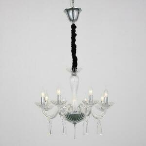 ACA Lighting Crystal závěsné svítidlo BLK80288PCC obraz