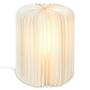 BRILONER Stolní lampa papír 25 cm 1x E14 max. 6 W bílé BRILO 7495016 obraz