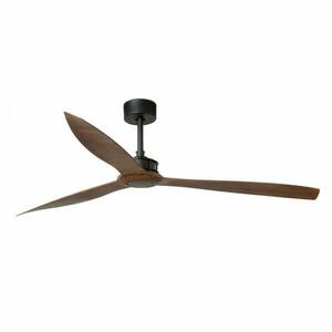 FARO JUST FAN XL, černá/dřevo, stropní ventilátor 178cm obraz