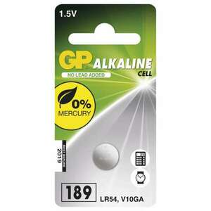 GP Batteries GP Alkalická knoflíková baterie GP LR54 (189F), blistr 1041018911 obraz