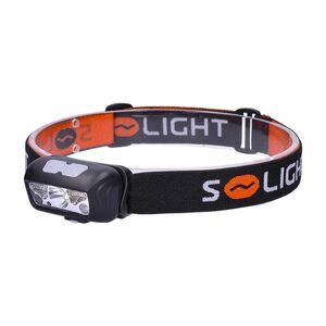 Solight LED čelová nabíjecí svítilna, 150 + 100lm, bílé a červené světlo, Li-Ion WN40 obraz