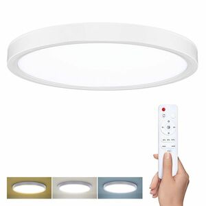 Solight LED osvětlení s dálkovým ovladačem Estela White, 36W, 2700lm, 30cm, změna chromatičnosti, stmívatelné WO8019 obraz