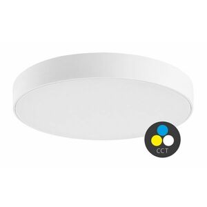 Rabalux Bílé stropní LED svítidlo Tartu kulaté 300mm 24W IP44 CCT 7894 obraz