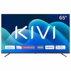 KIVI TV 65U730QB, 65" (163 cm), HD LED TV, AndroidTV, černý obraz