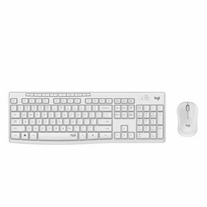 Logitech MK295 Silent Wireless Combo - OFF WHITE - US INT'L - INTNL obraz