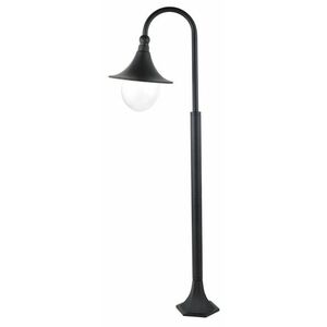 Rabalux Černá zahradní lampa Konstanz pro žárovku E27 120cm 8247 obraz