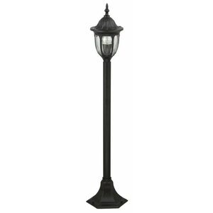 Rabalux Černá zahradní lampa Milano pro žárovku E27 102cm 8345 obraz