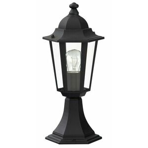 Rabalux Černá zahradní lampa Velence pro žárovku E27 40cm 8206 obraz