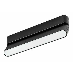 Rabalux SMART TUYA Černé lištové LED svítidlo 220mm LiTrack Line 1F 7W CCT polohovatelné 70128 obraz