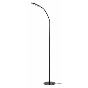 Rabalux Černá stojací LED lampa Adelmo 10W CCT 74009 obraz