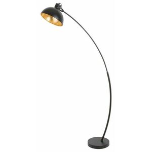 Rabalux Černá stojací lampa Otto pro žárovku E27 5592 obraz