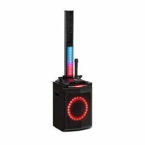 Auna Clubmaster Tube, party zvukový systém, 150 W max., 10" oofer, USB, BT, AU, černý obraz