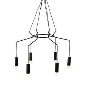 ACA Lighting Avantgarde závěsné svítidlo YL23P6BK obraz