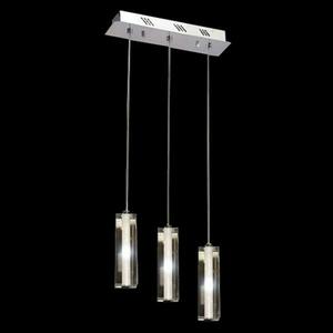 ACA Lighting Crystal závěsné svítidlo P6005CH3 obraz