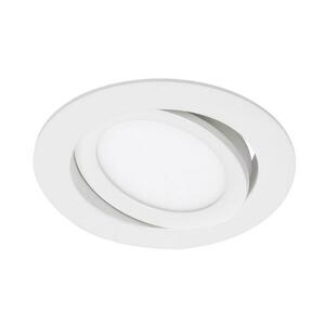 BRILONER LED vestavné svítidlo, pr. 10, 6 cm, 7 W, bílé BRI 7114-416 obraz