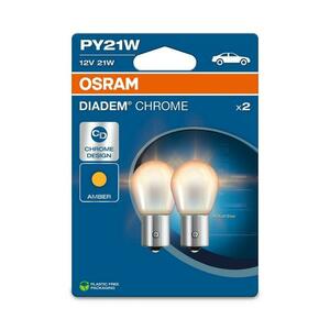 OSRAM PY21W 12V 21W BAU15s Diadem Chrome NextGen. 2ks blistr 7507DC-2BL obraz